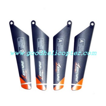 sh-6030-c7 helicopter parts main blades (orange-black color)